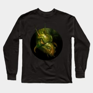 Dragon Circle Design Long Sleeve T-Shirt